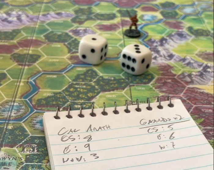 Gameplay With Pencile and Paper